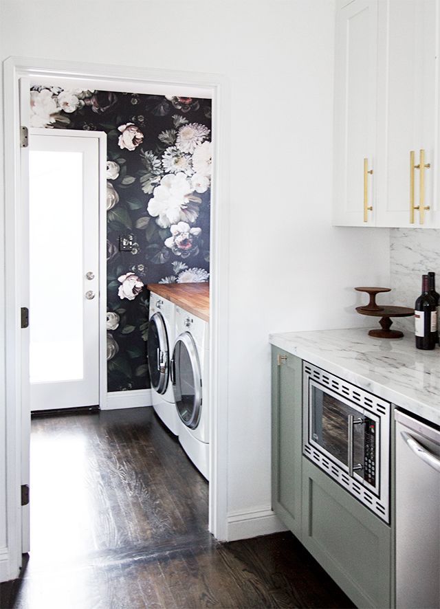 laundry room renovation // sarah sherman samuel