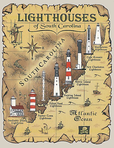 lighthouses in south carolina – Google Search