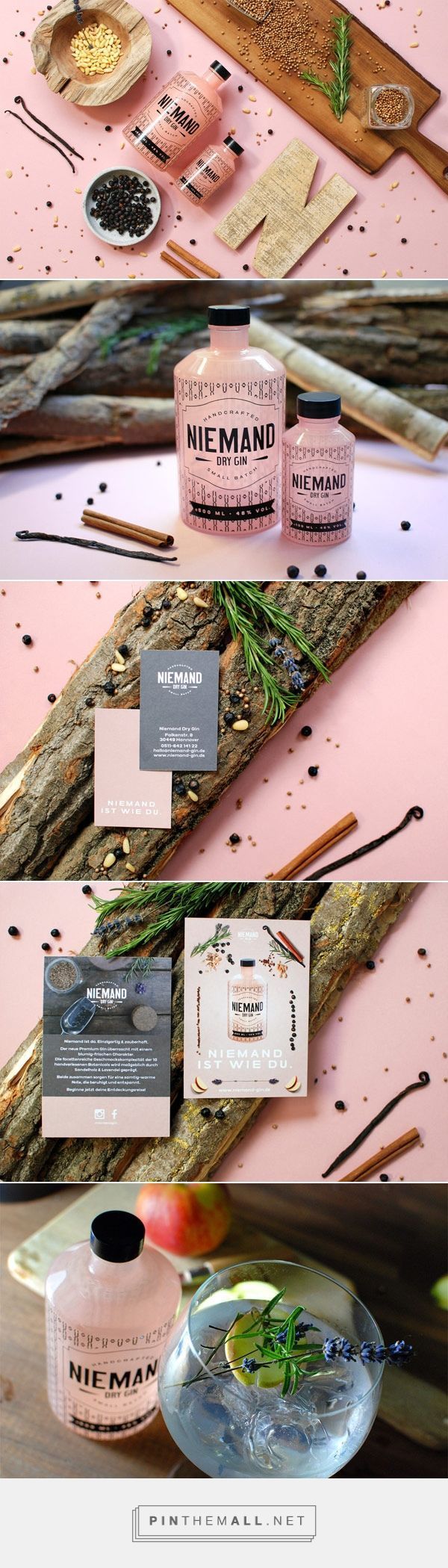 Niemand Dry Gin – Corporate Identity by Qoop