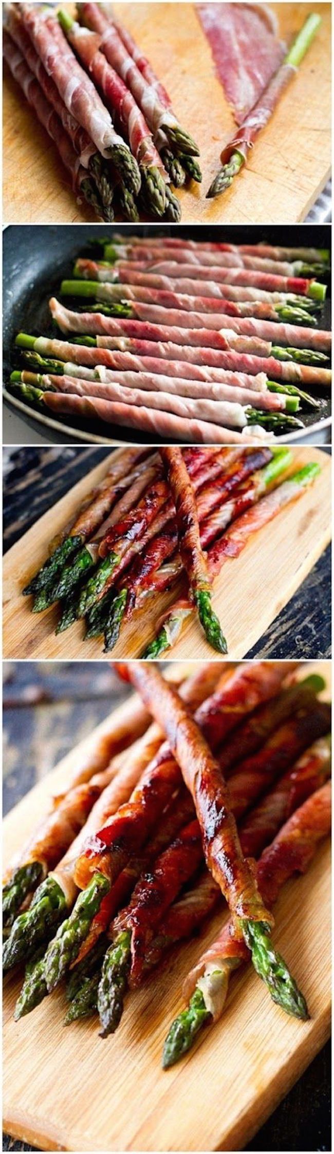 Prosciutto wrapped asparagus from Inspired Dreamer and 10 other great SUPER BOWL RECIPES!!!