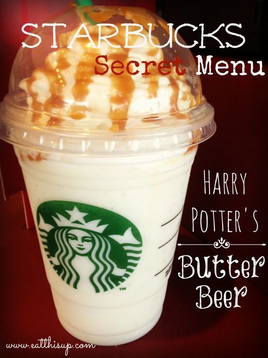 Starbucks ButterBeer Recipe (Secret Starbucks Menu Item) - Eat This Up
