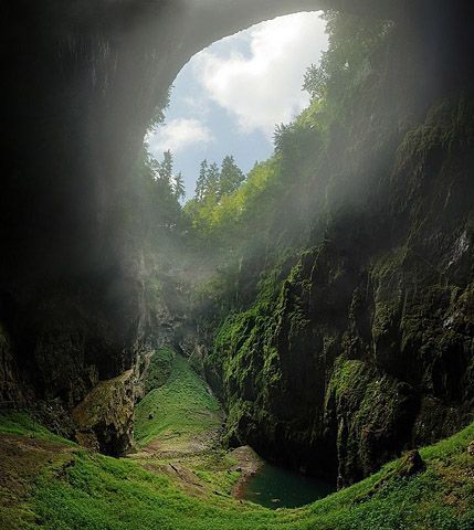 The Macocha Gorge, Blansko, Brno, Czech Republic