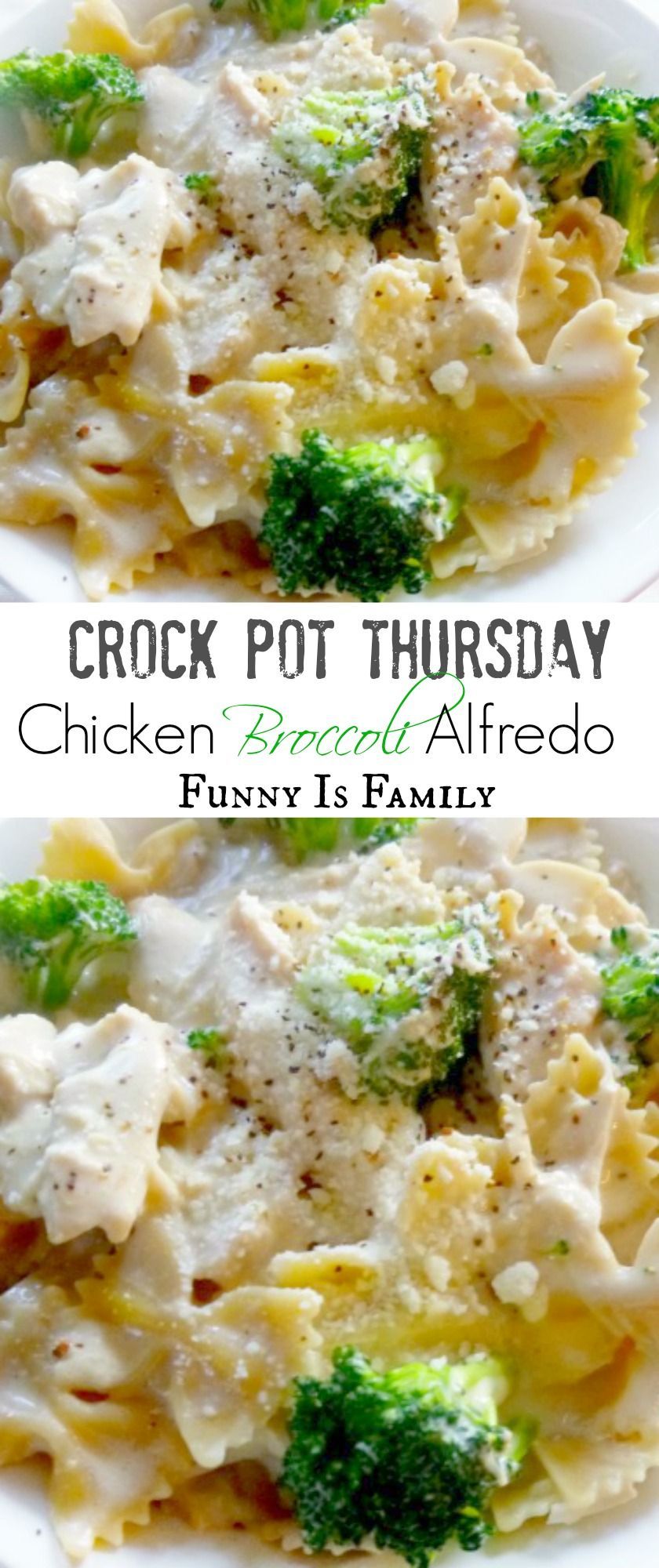 This Crockpot Chicken Broccoli Alfredo looks beautiful, and is surprisingly easy to throw together. If you