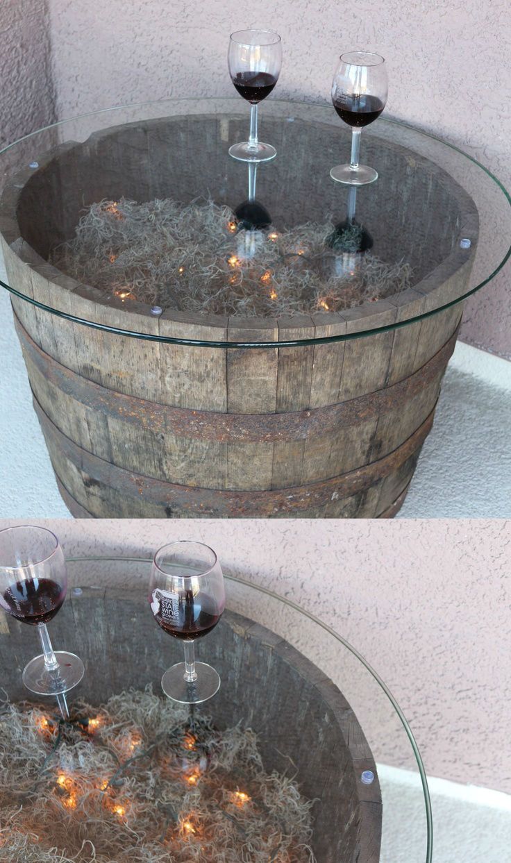 This would be a great patio table…  Creative Decoration Ideas with String Lights