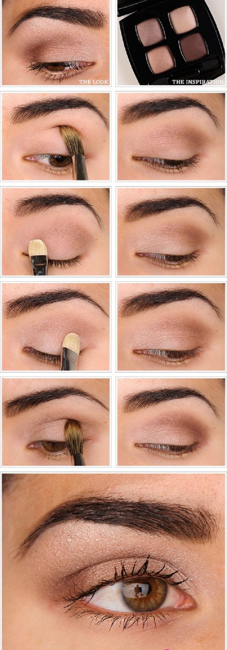 Top 10 Tutorials for Natural Eye Make-Up – Top Inspired