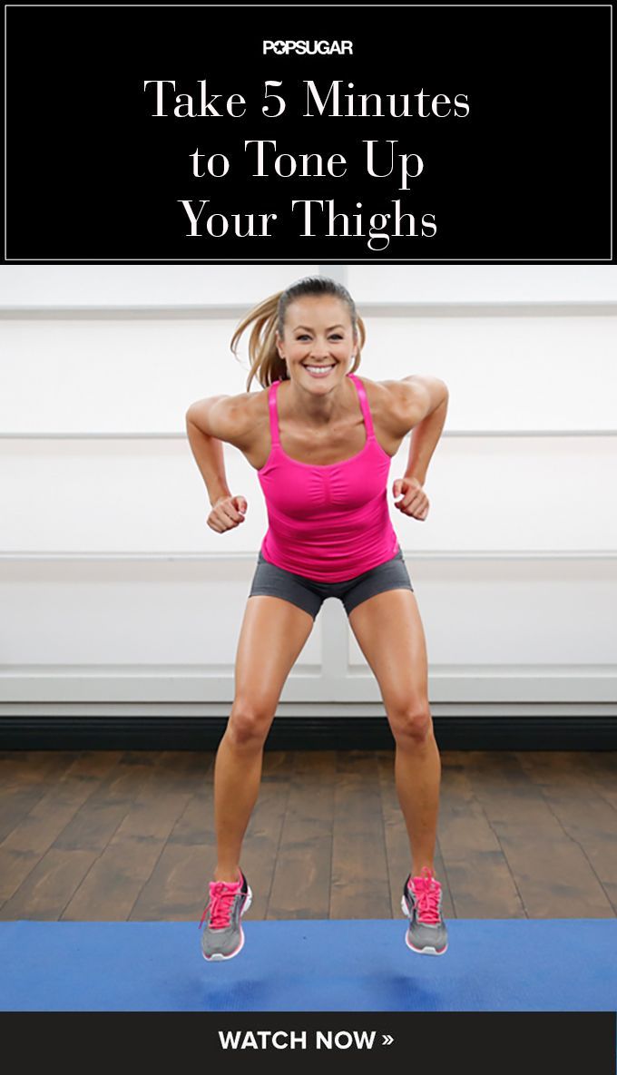Bye-Bye Cottage-Cheese Thighs: 5-Minute Leg-Toning Workout