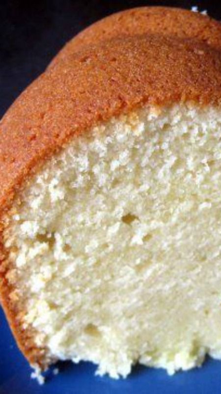 Cream Cheese Pound Cake ~ literally the BEST pound cake recipe. This is the same as the recipe found i