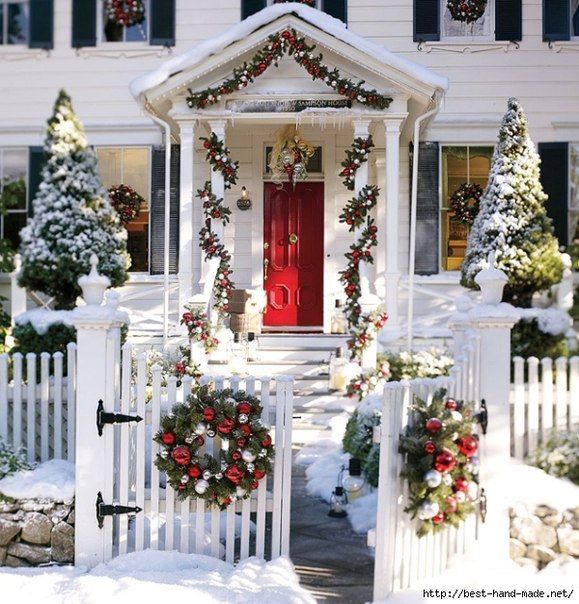 Christmas outdoor decorating ideas -   Outdoor Christmas Decorating Ideas