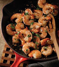 Gorgeous Garlic Shrimp (one of my all-time favorite recipes. I love Teresa Giudices cookbooks!)