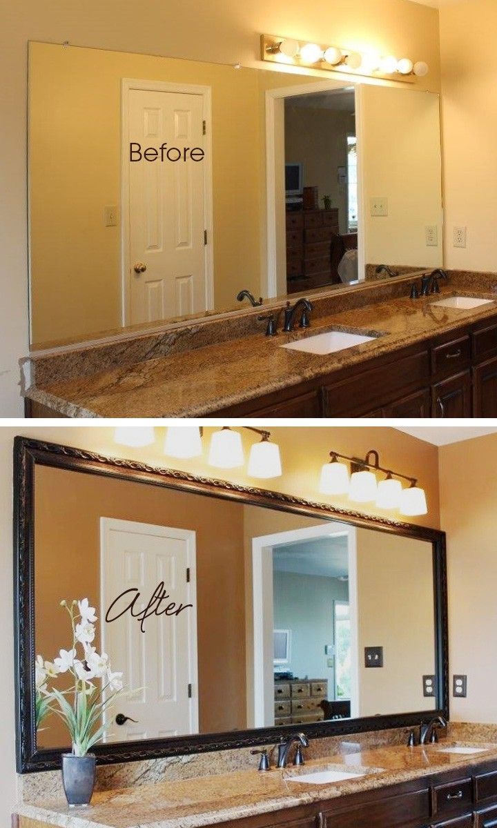 Great DIY Mirror frame ideas