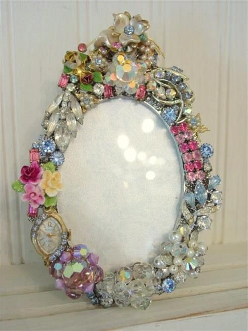 awesome mirror picture frame diy beautiful diy mirror picture frame ... -   Great DIY Mirror frame ideas