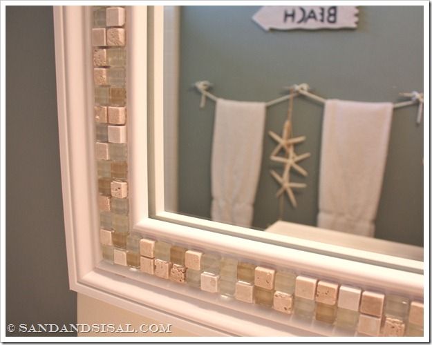 30 Amazing DIY Decorative Mirrors - Pretty Handy Girl -   Great DIY Mirror frame ideas