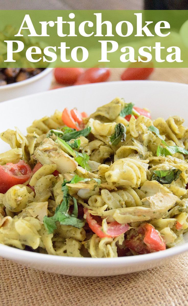 Healthy Artichoke Pesto, This pesto is dairy free, vegan, gluten free, low fat and full of flavor. Eas