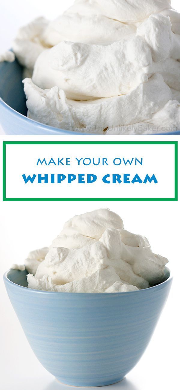 Homemade whipped cream tastes better than store-bought and is a breeze to make. All you need is a bowl