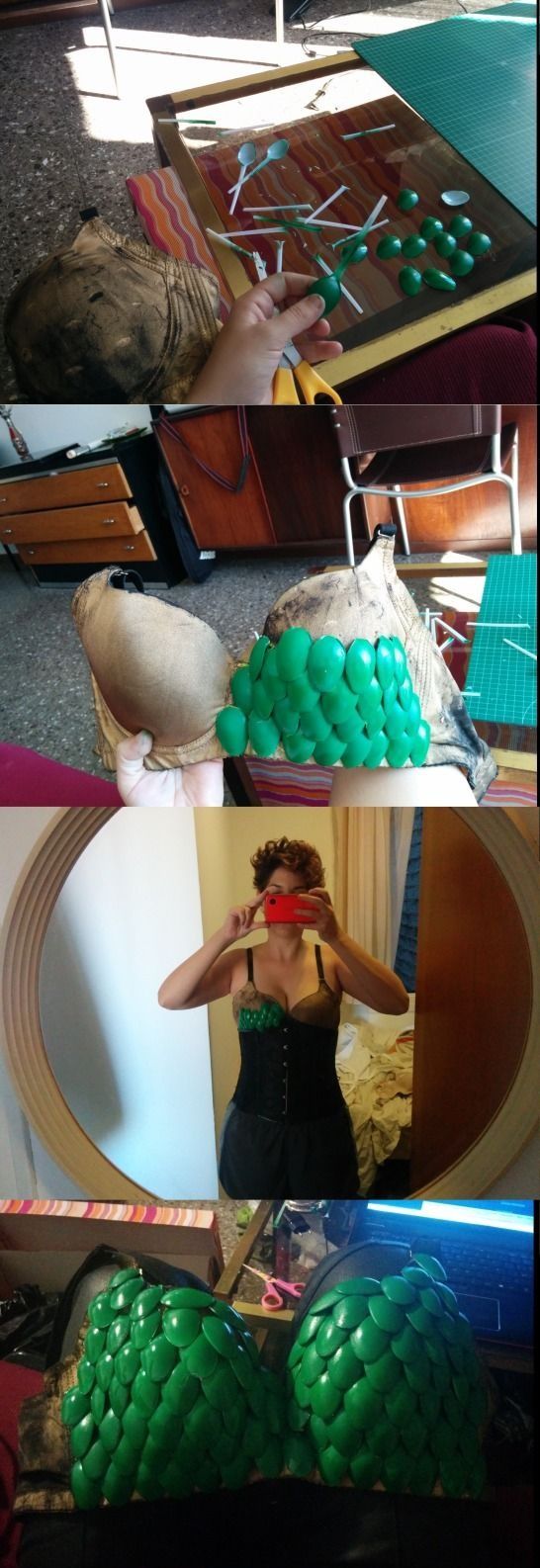 How to make a Bra for your Halloween costume