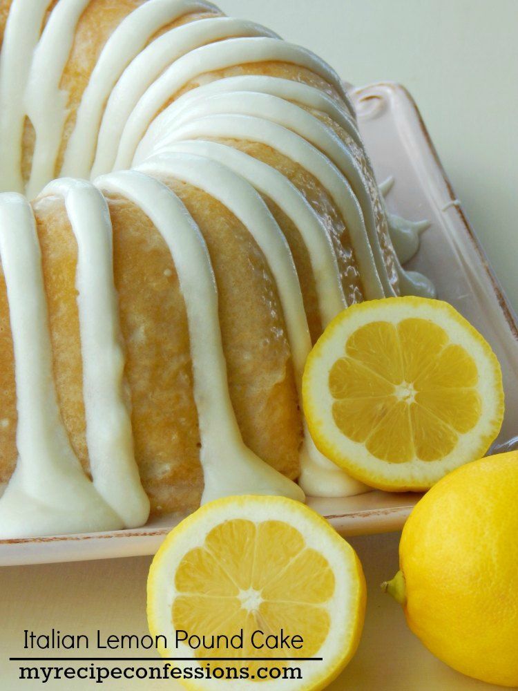 Italian Lemon Pound Cake. Out of all the recipes on my blog, this is the most popular one. I love to s