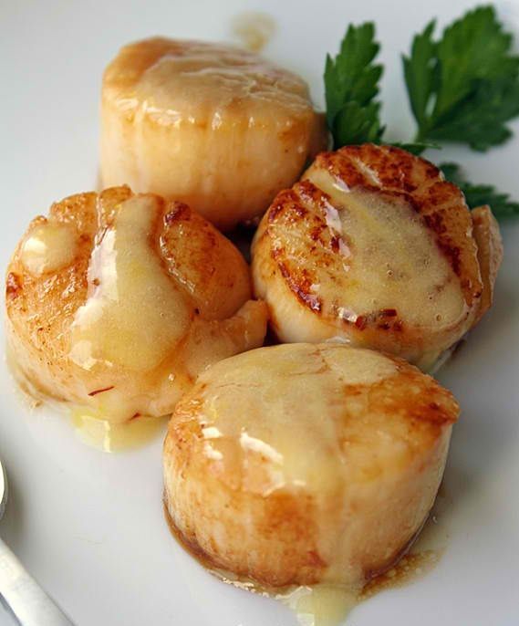Seared Sea Scallops In Saffron Sauce Recipe: 6 tablespoons unsalted butter – divided 2 tablespoons ext