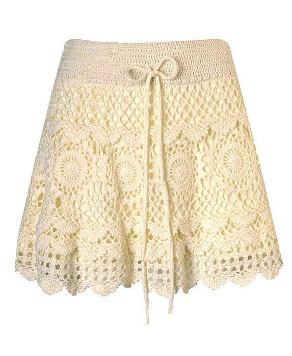 Summer Skirt free crochet graph pattern