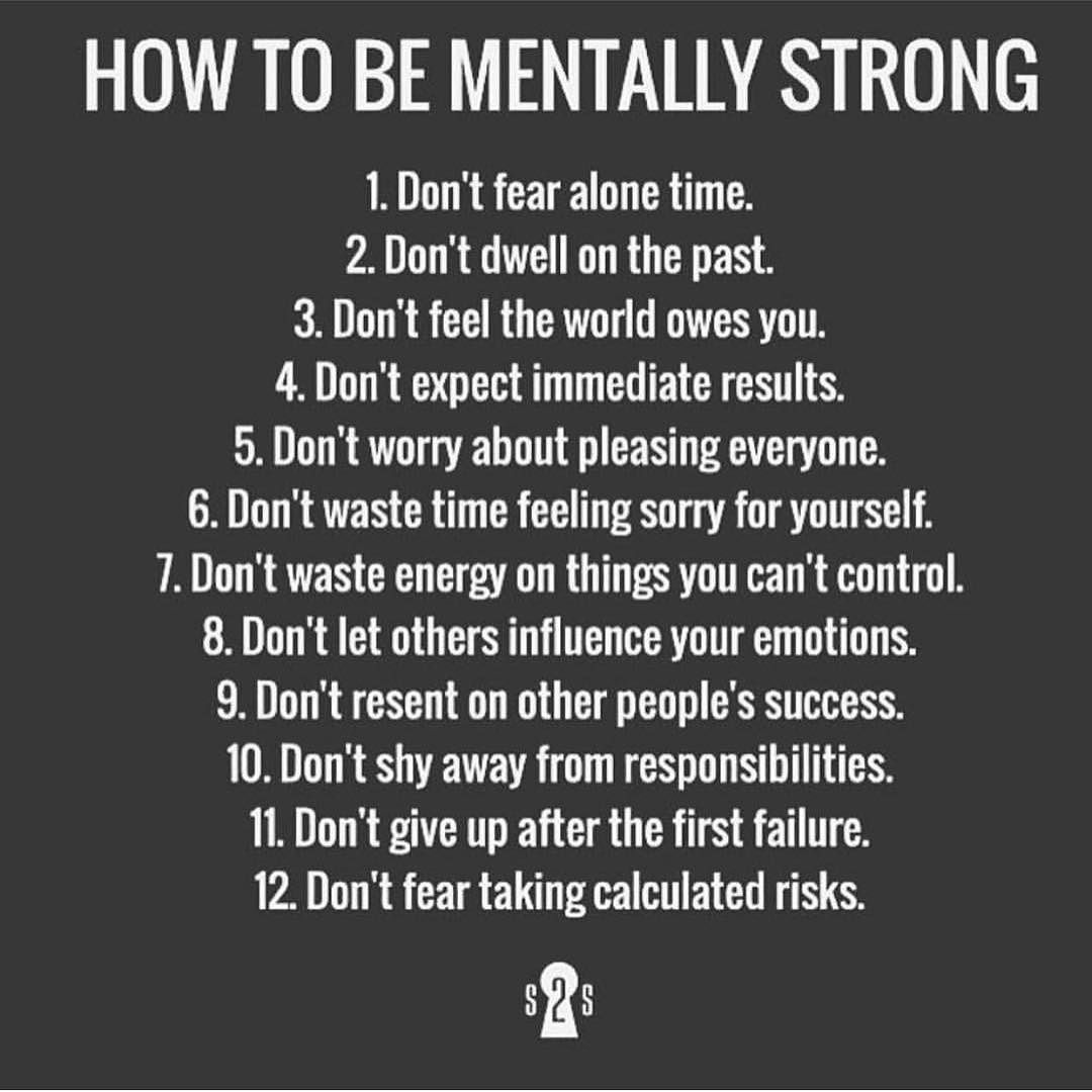 Tag someone who needs to see this @Secrets2Success #upyourmentalstrength by tailopez