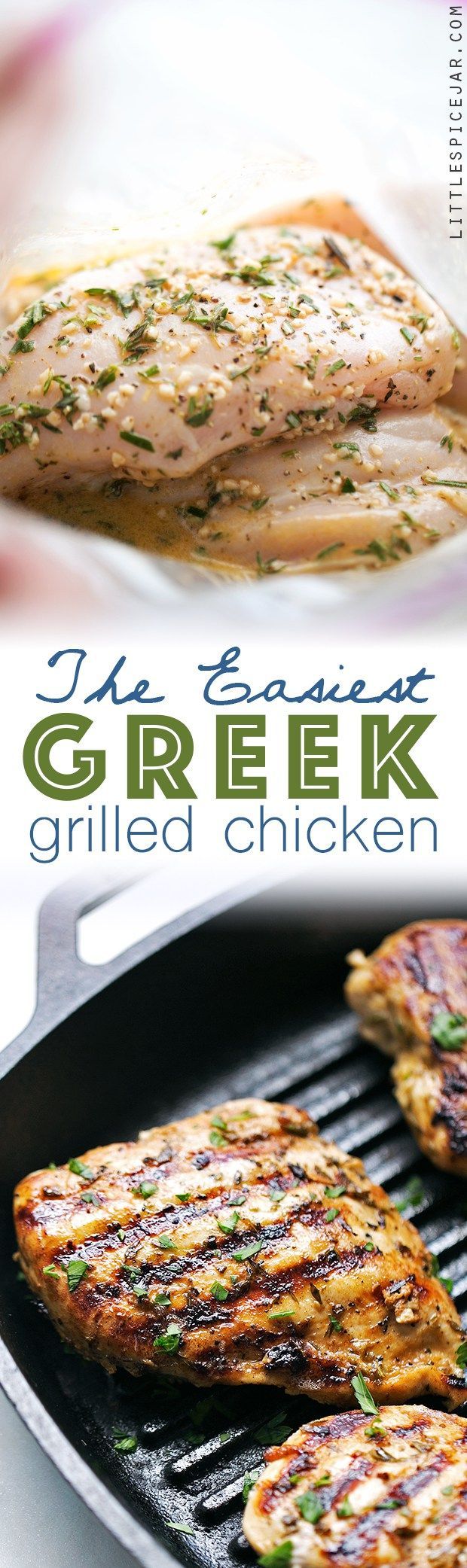 The Easiest Greek Grilled Chicken