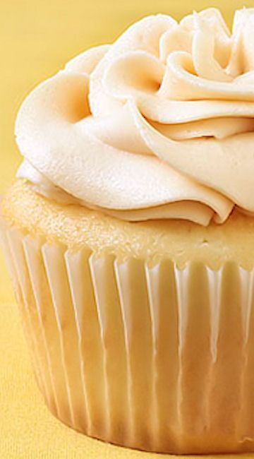 Vanilla Almond Cupcakes w/ Salted Caramel Buttercream