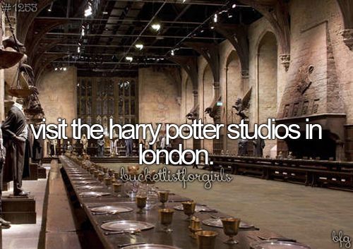 Visit the Harry Potter studios in London