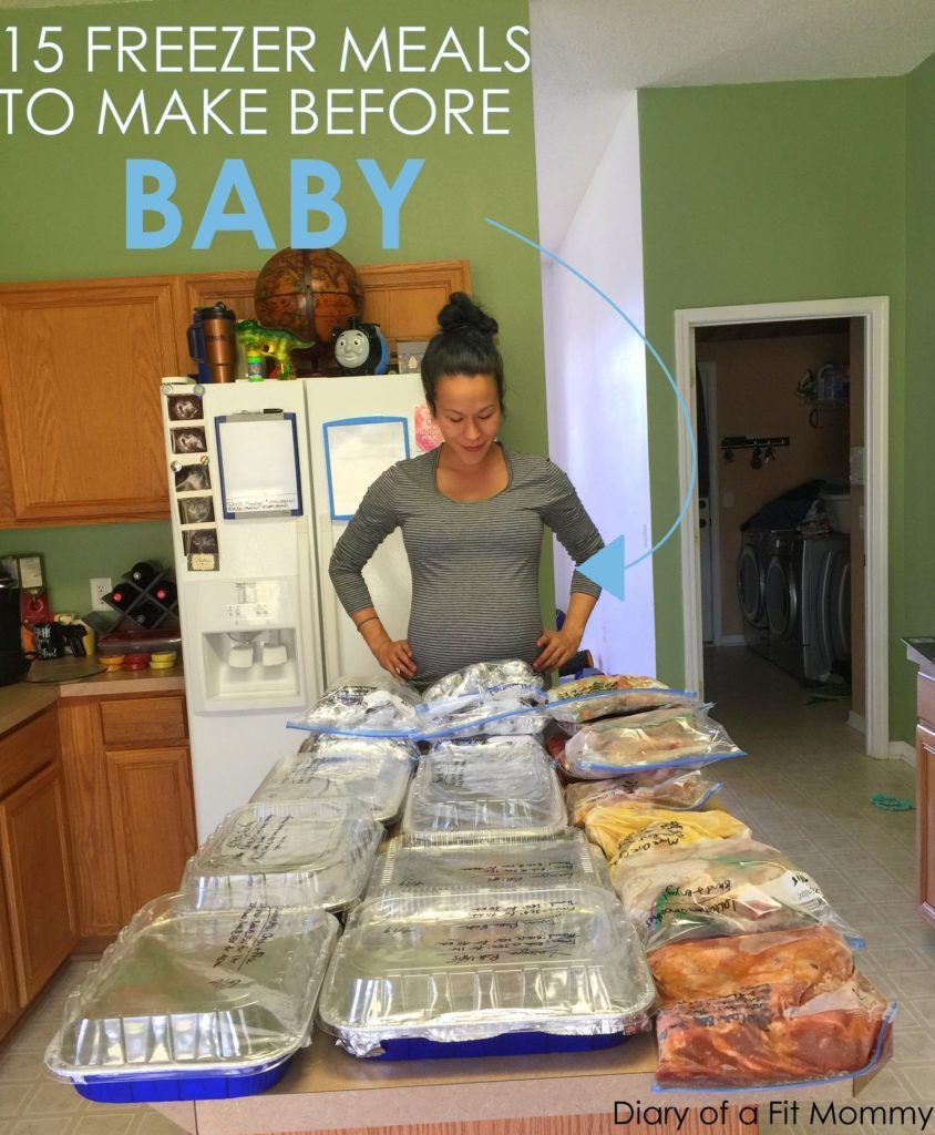 15 Freezer Meals Before Your Baby Arrives!