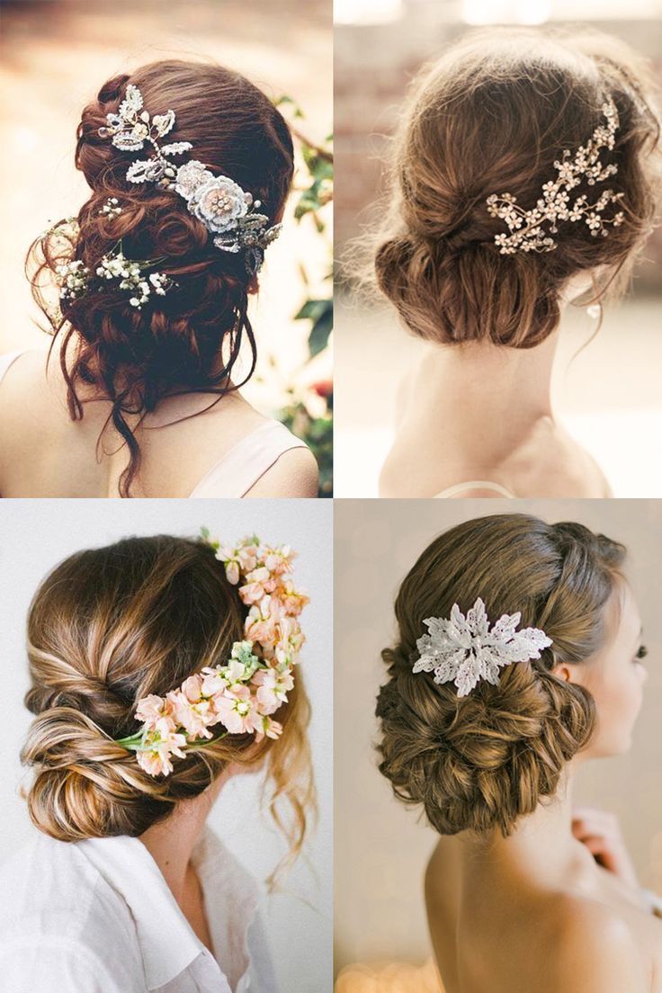 18 Most Romantic Bridal Updos ♥ Beautiful wedding hairstyles that are perfect …