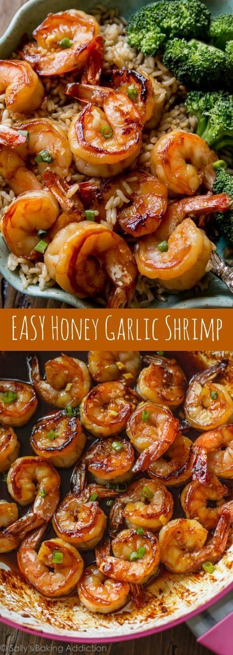 20 Minute Honey Garlic Shrimp