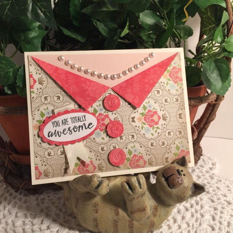 All Dressed Up card