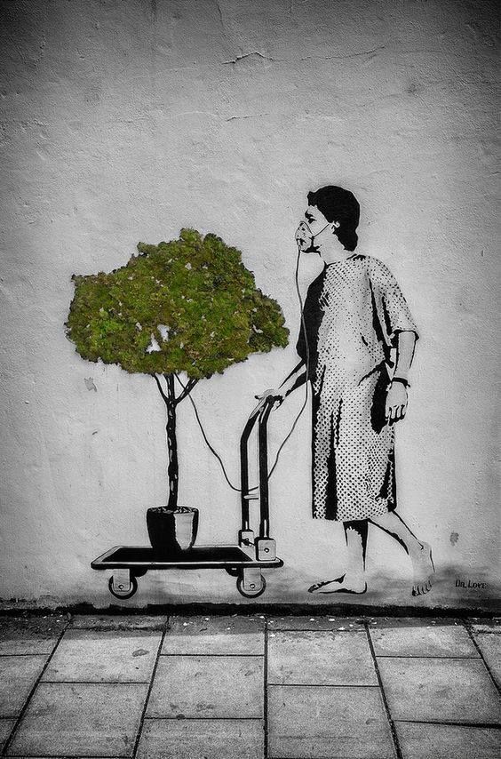 banksy nature street art