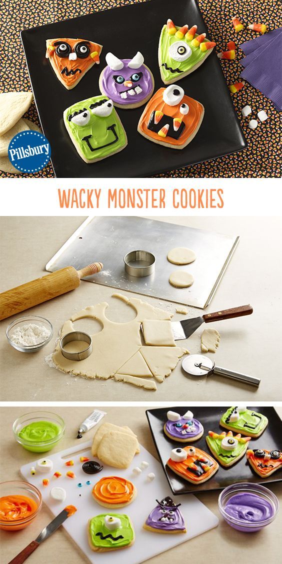 Bring these silly cookies to your next Halloween get-together!