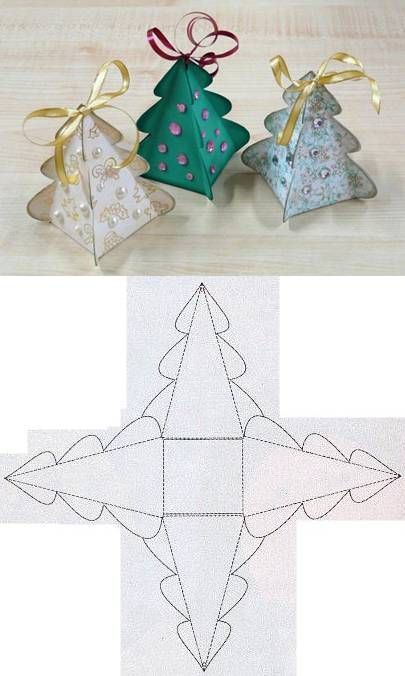 DIY Christmas Tree Box Template DIY Projects | UsefulDIY.com Follow us on Facebook == www.facebook