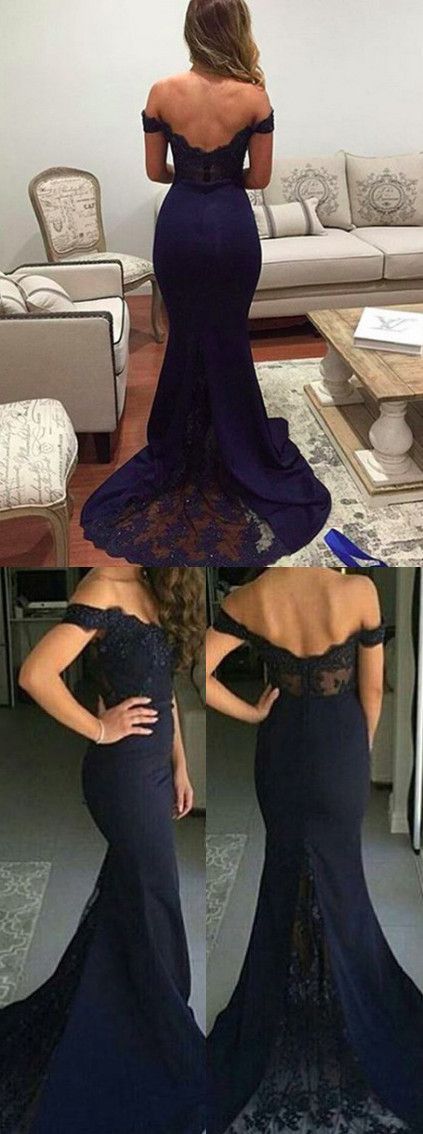 fashion 2016 off-the-shoulder long prom dress, mermaid prom dress, evening dress