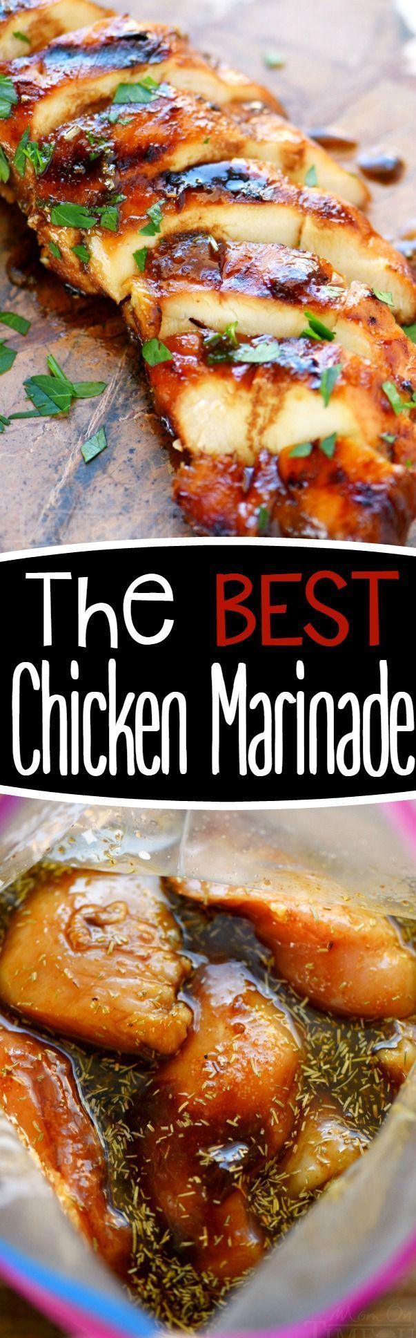 Look no further for the Best Chicken Marinade recipe ever! This easy chicken marinade recipe is going