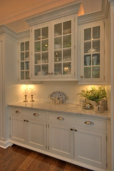 Lovely English Style Built-in Cabinet