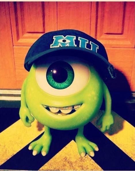 Mike in Monsters University | He was so adorable!