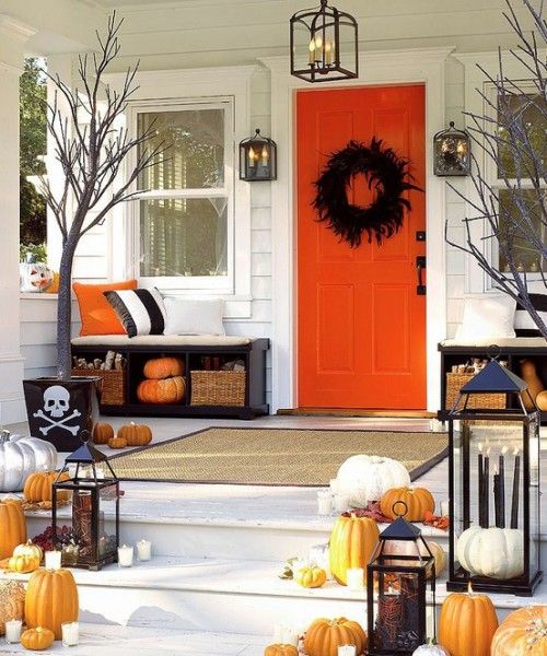 Fall Front Porch Ideas Pumpkins -   DIY Fall Front Porch Decorating Ideas