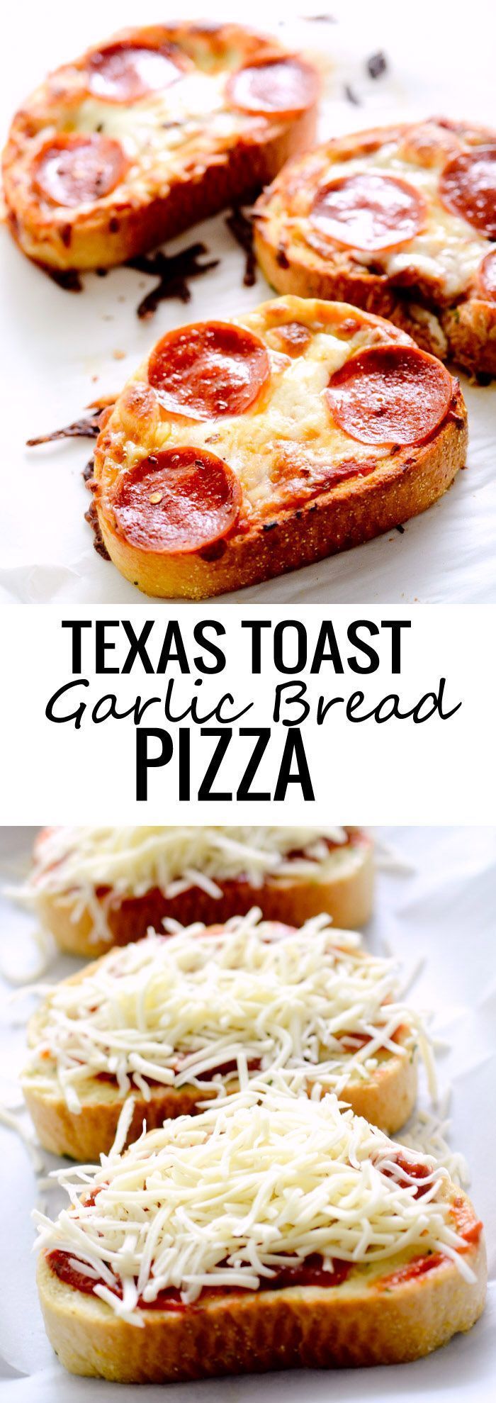 Texas Toast Garlic Bread Pizza – Recipe Diaries