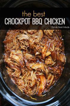 The best crockpot BBQ Chicken & other amazing slow cooker recipes!
