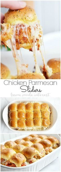 These Chicken Parmesan sliders are an easy recipe that everyone is going to…