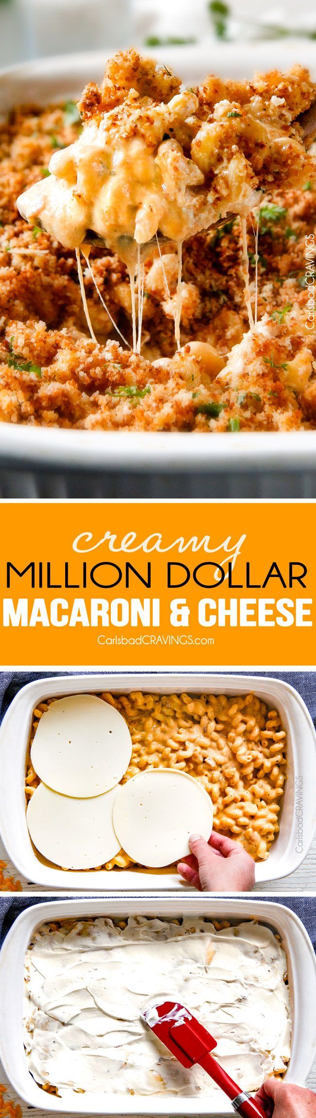 This mega creamy Million Dollar Macaroni and Cheese Casserole is the only macaroni cheese recipe I wil