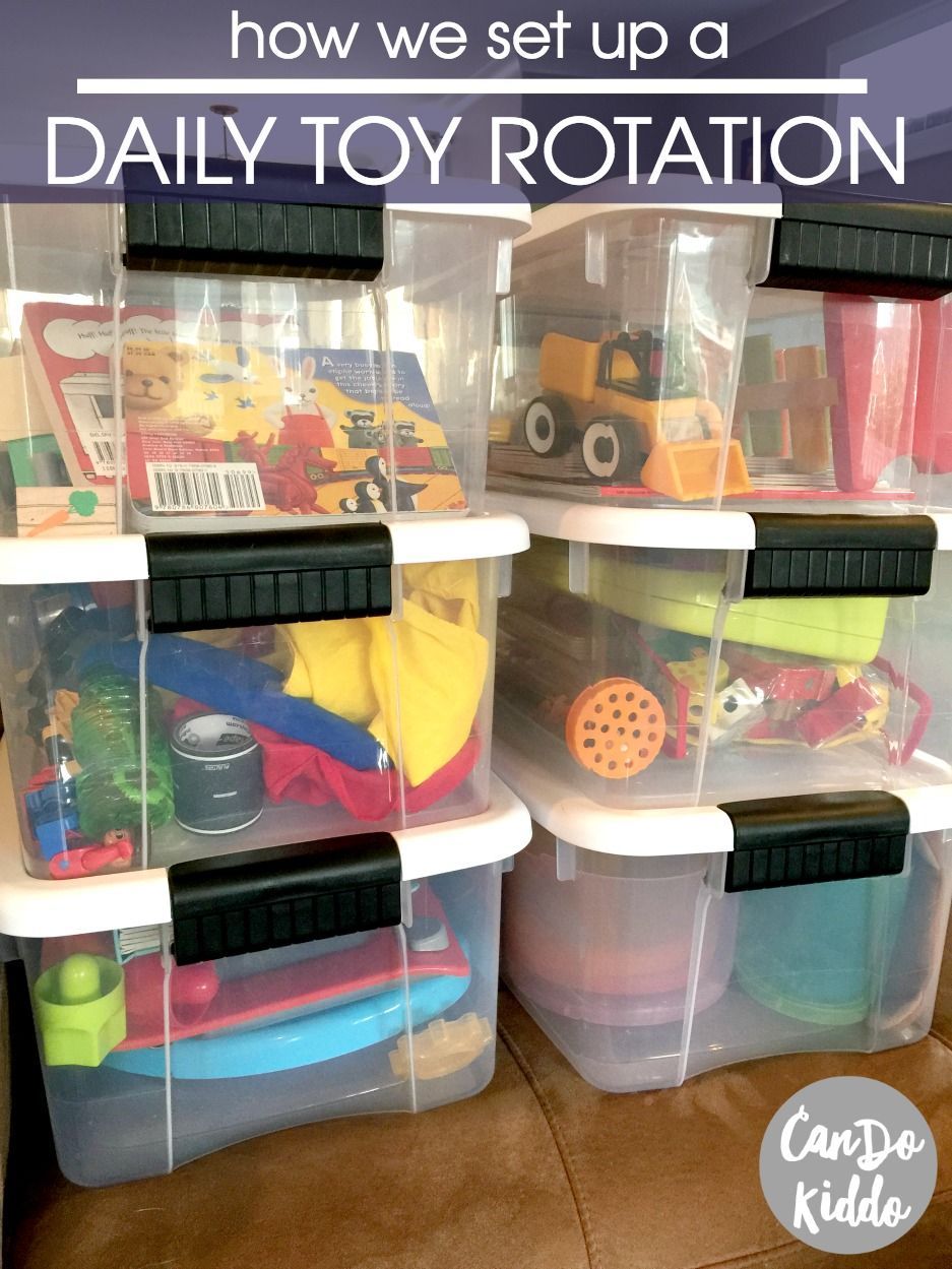 Tips for setting up a daily toy rotation PLUS why I’m finding it easier than a weekly or monthly rotat