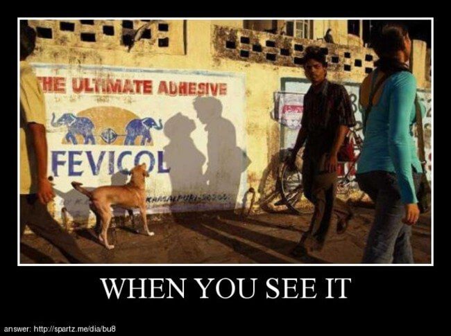 Comeon, how do you not see it?! -   When you see it…