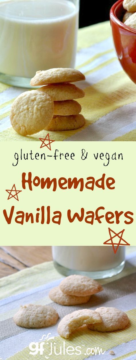Yes! You can have Nilla Wafers again!!! Homemade Gluten Free Vanilla Wafers…