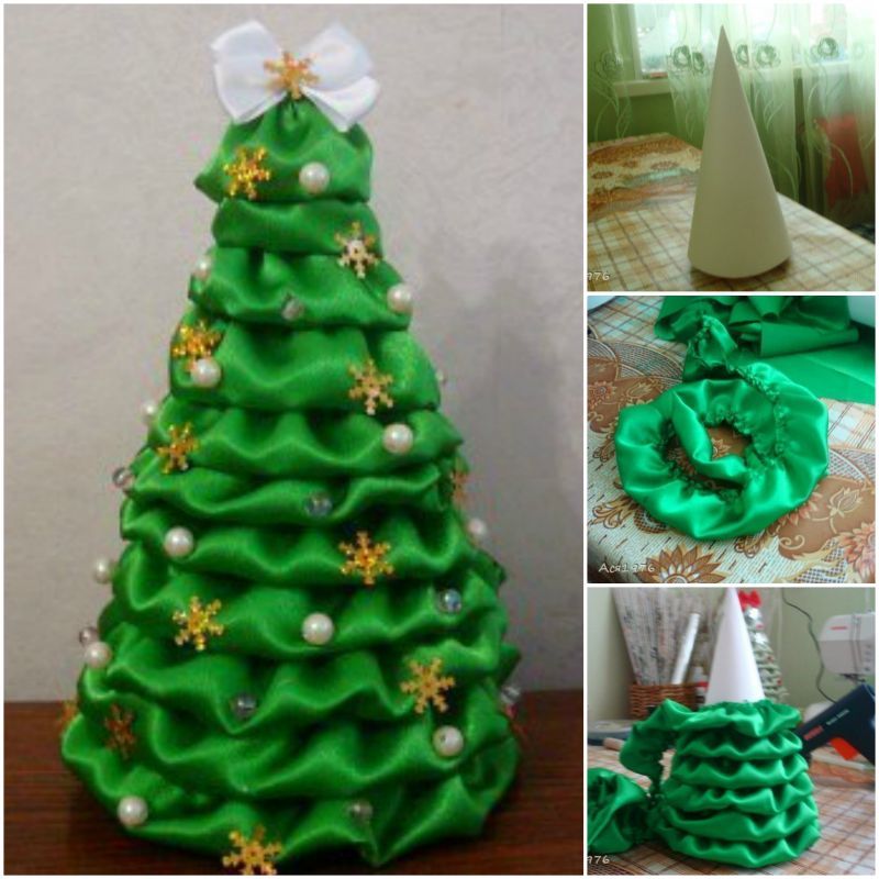 Wonderful DIY Mesh Ribbon Christmas Tree -   Best DIY Christmas Tree Ideas