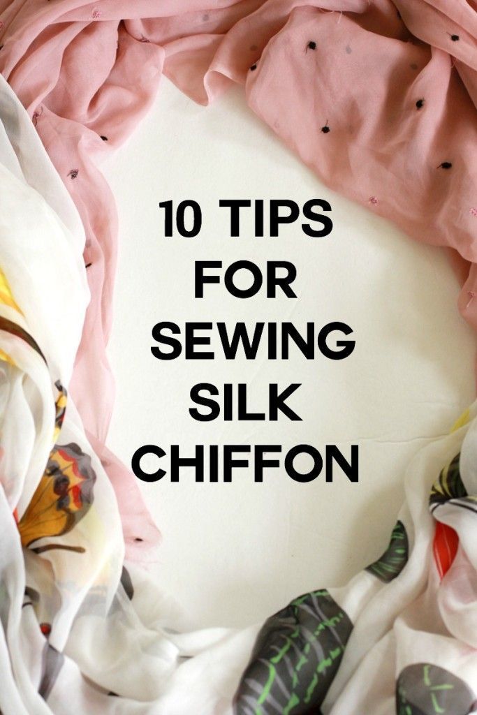 10 Tips for sewing silk chiffon (Sew Country Chick- DIY fashion and style)