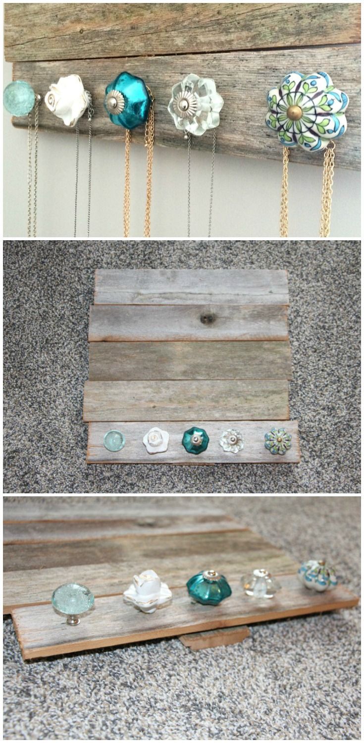 DIY Jewelry holder – perfect for holding and organizing your jewelry and necklaces