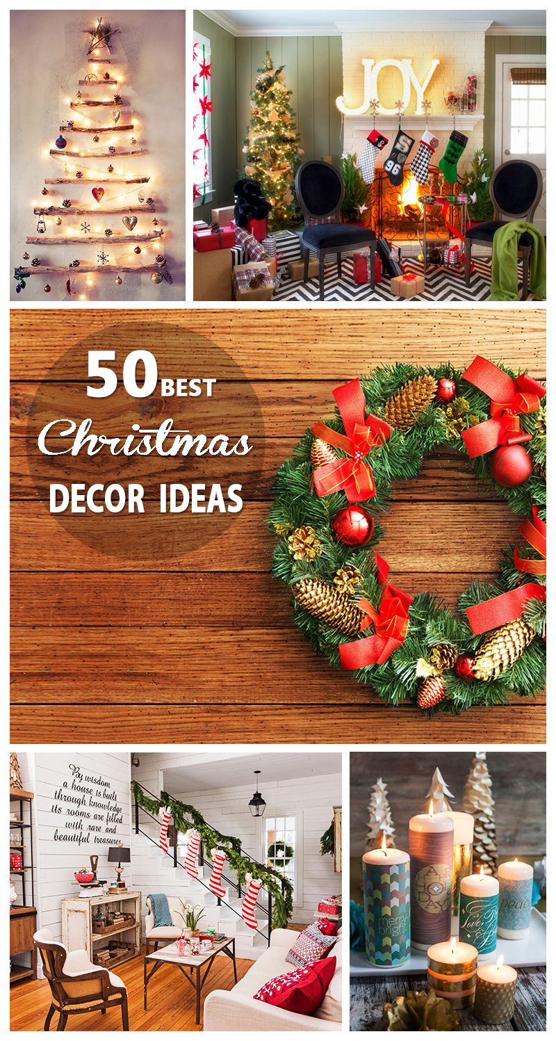 50 Best Christmas Decoration Ideas for 2017 -   Christmas Decoration Ideas