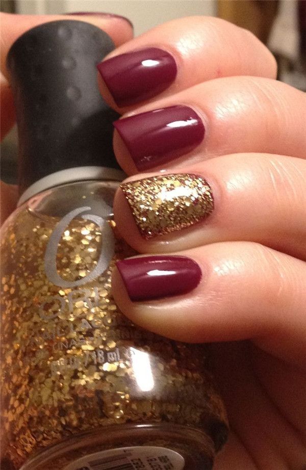 Get Your Autumn on with This Fall-inspired Nail Art …